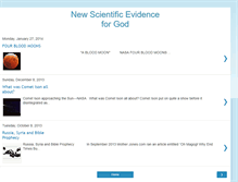 Tablet Screenshot of newscientificevidenceforgod.com